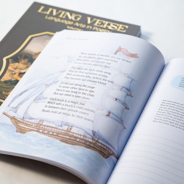 Living Verse Language Arts in Poetry Volume I