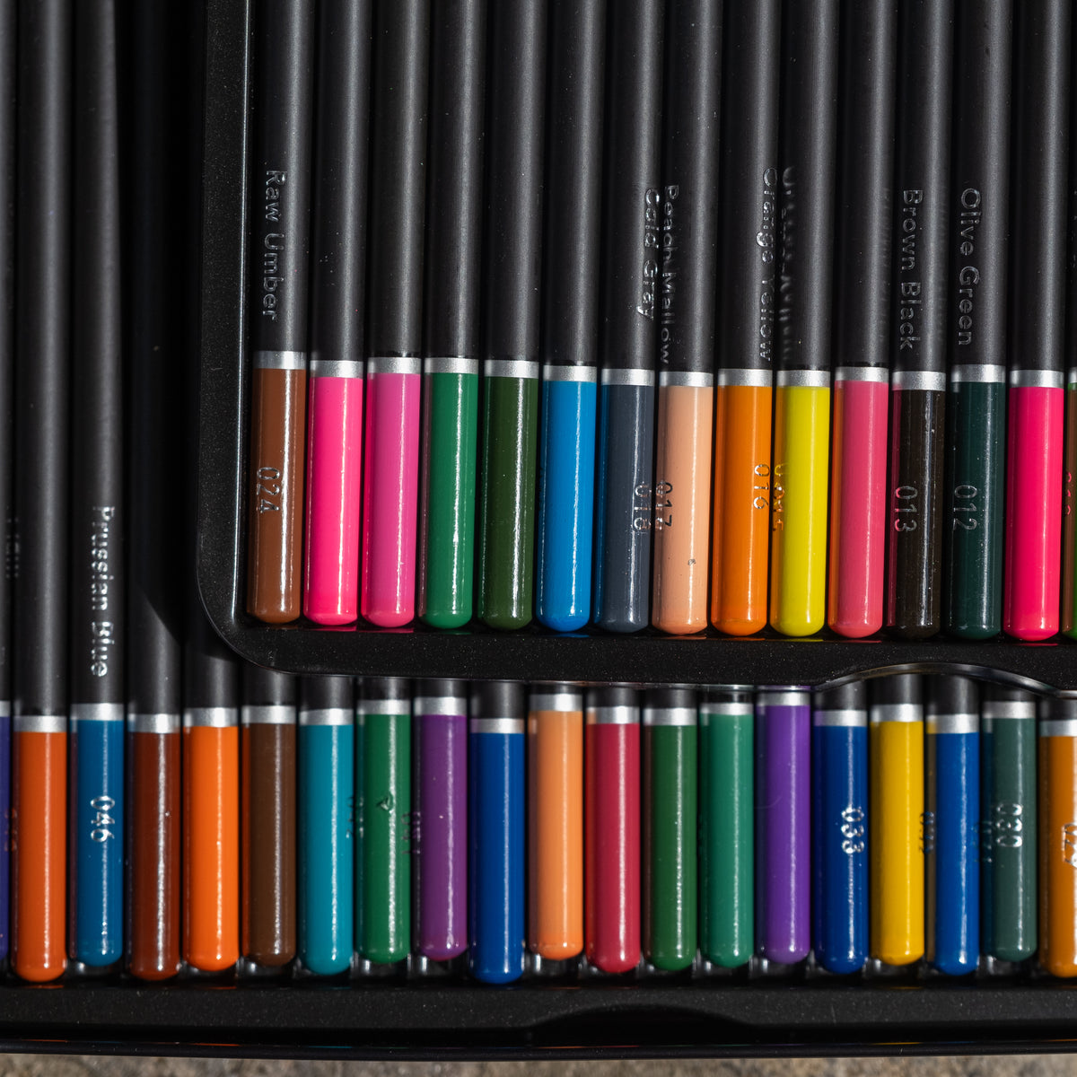 72 Premium Colored Pencils by More Than Sparrows - Professional Soft Core  Set for sale online