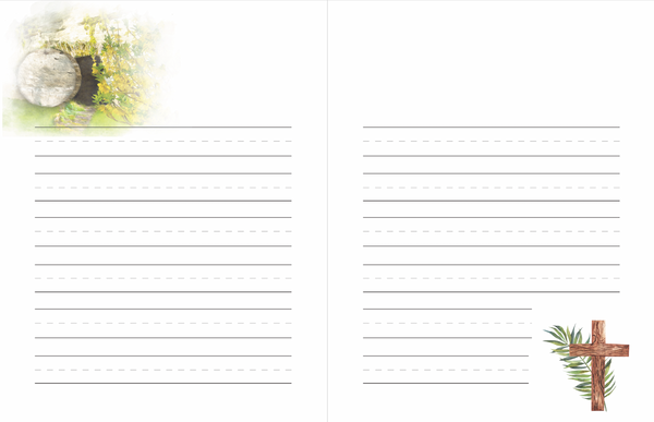 Living Letters: Bible Copywork I Manuscript with Lines