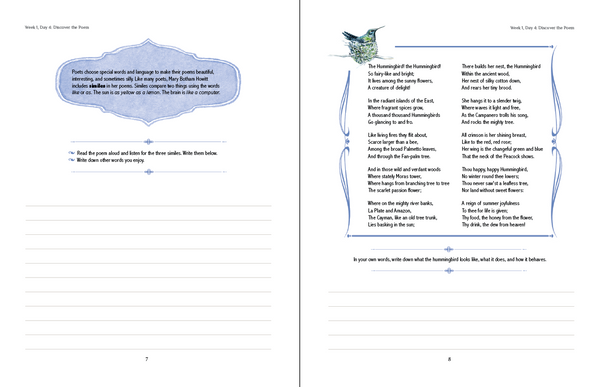 Living Verse Language Arts in Poetry Volume I