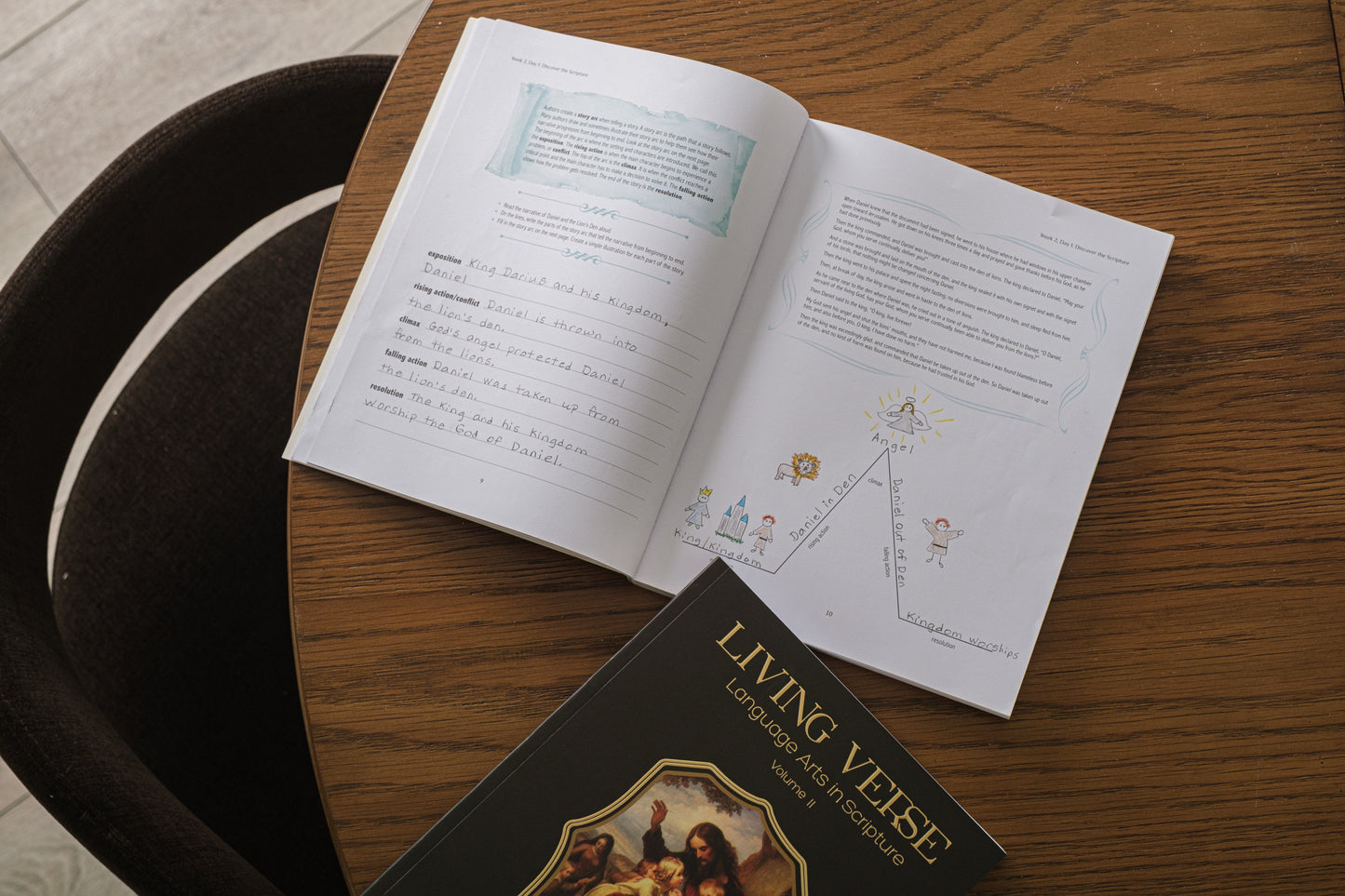 Living Verse Language Arts in Scripture