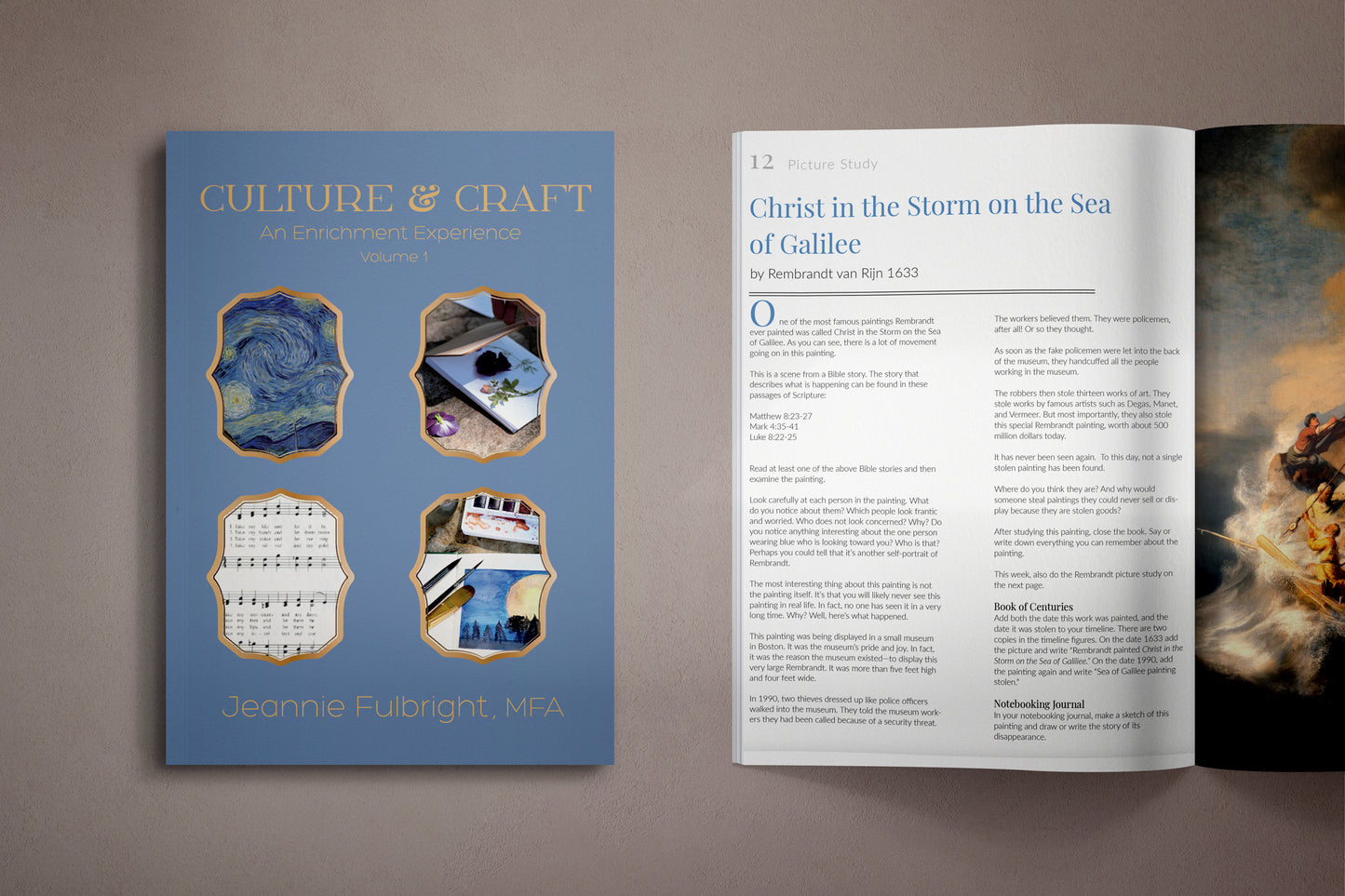 Culture and Craft enrichment curriculum, homeschool art, music, and handicrafts