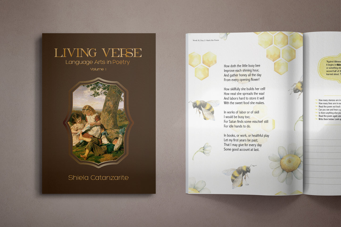 Living Verse Language Arts in Poetry, a Charlotte Mason language arts curriculum