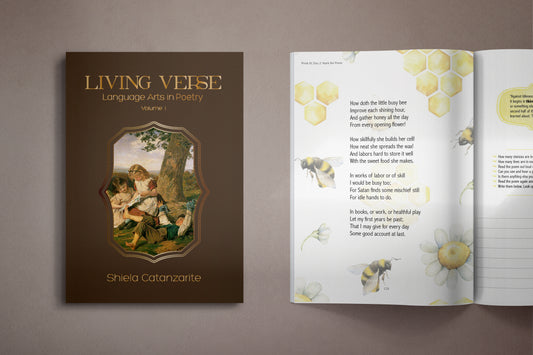 Living Verse Language Arts in Poetry, a Charlotte Mason language arts curriculum