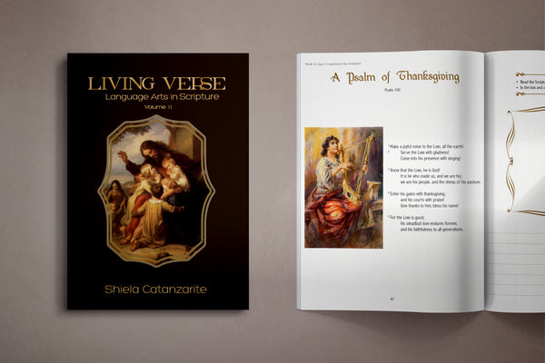 Living Verse Language Arts in Scripture