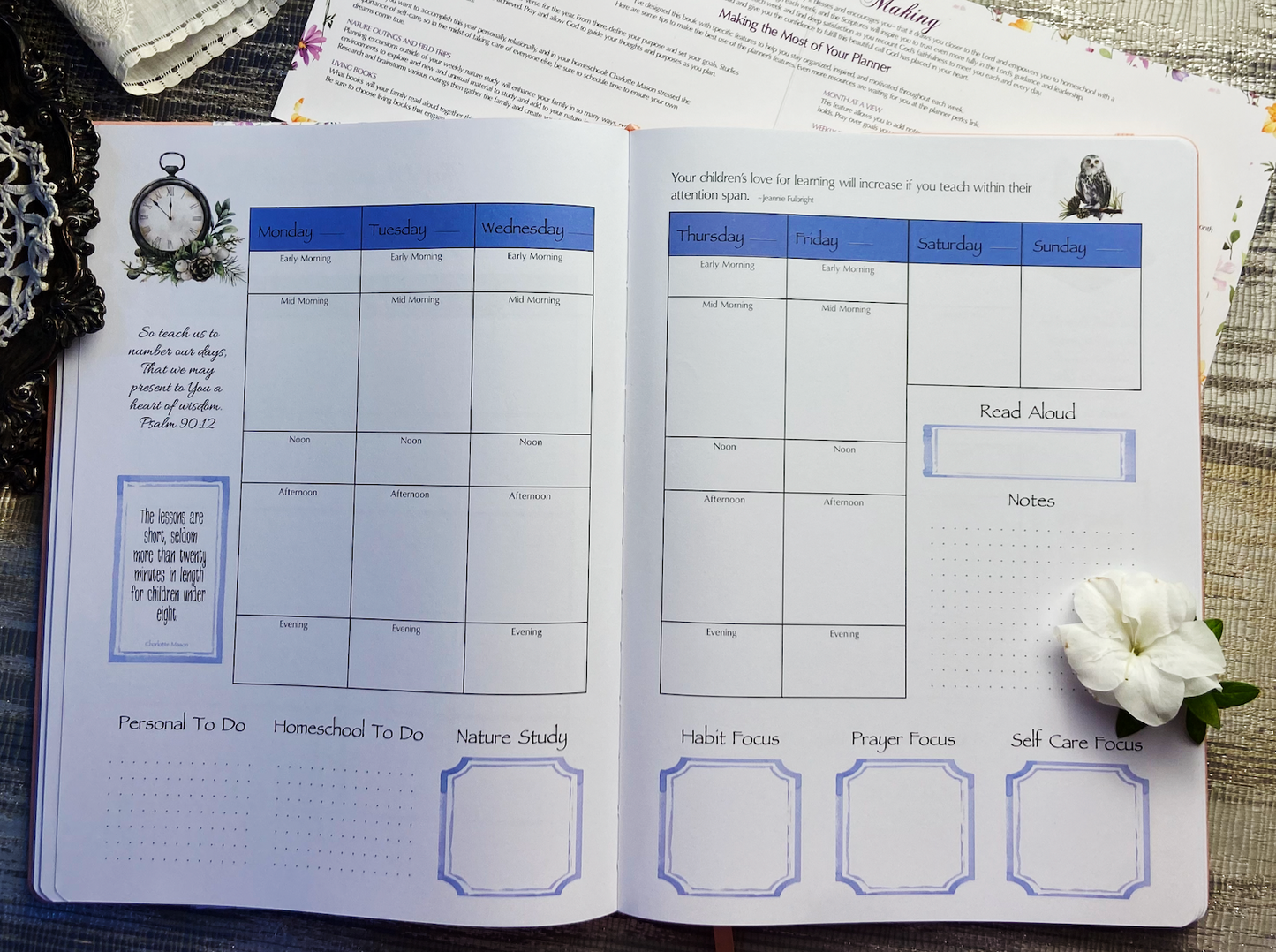 Charlotte Mason Heirloom Planner