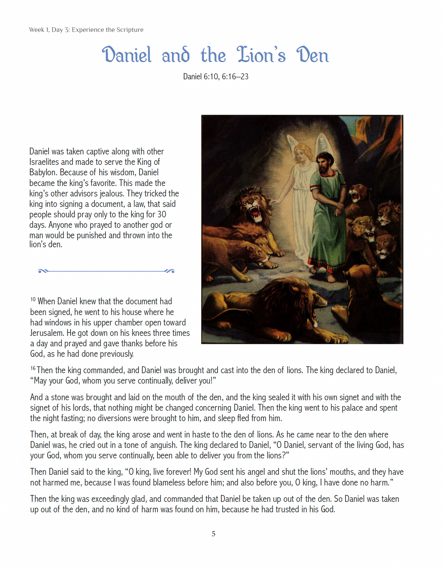 Living Verse Language Arts in Scripture