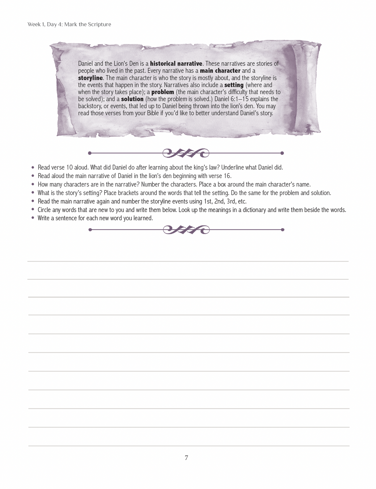 Living Verse Language Arts in Scripture