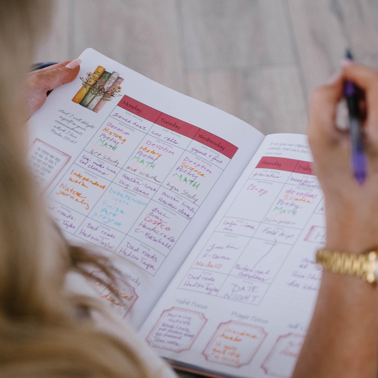 Charlotte Mason Heirloom Planner (August to July)
