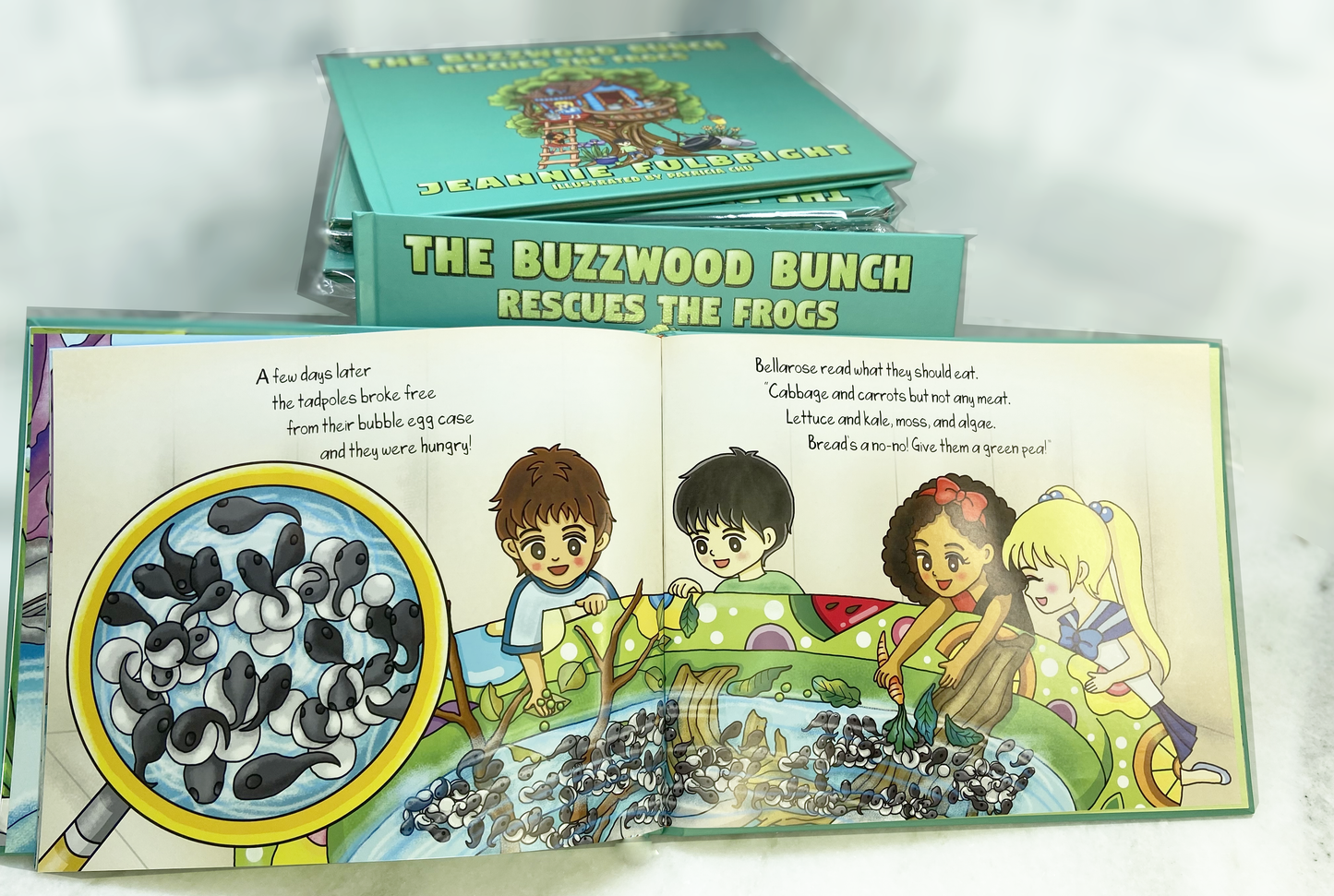 The Buzzwood Bunch Rescues the Frogs