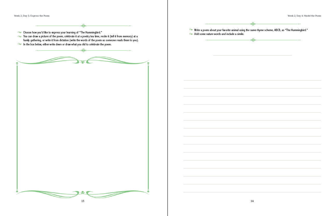 Living Verse Language Arts in Poetry